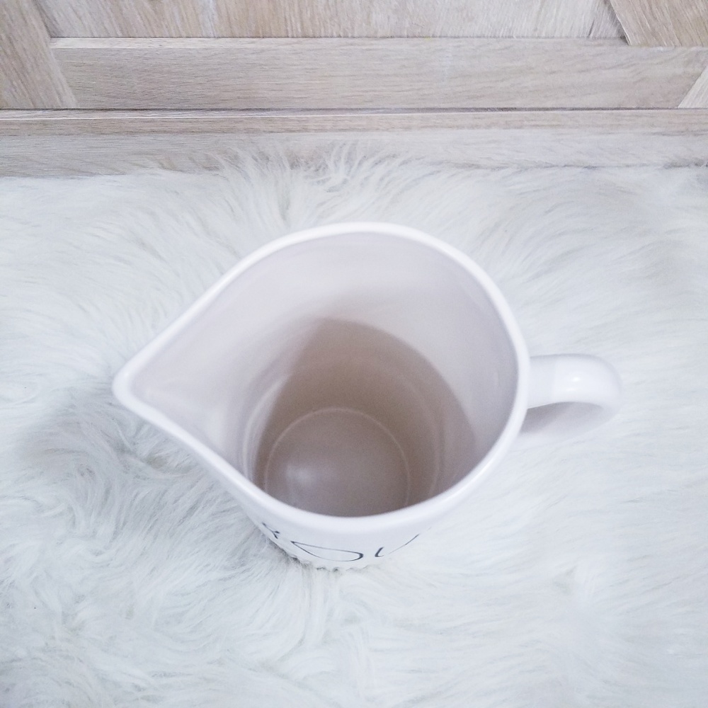 NWT Rae Dunn POUR Pitcher LL New Design - Picture 6 of 8